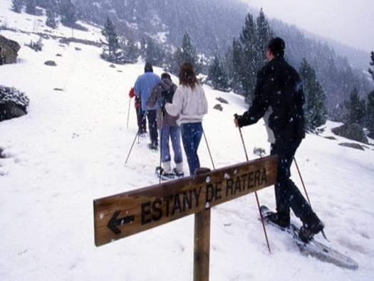 Aigüestortes y el lago San Mauricio, Pirineo, España : Senderismo blanco