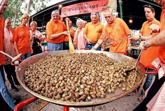 LLEIDA: ¡Una de caracoles!