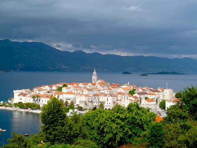ISLA DE KORCULA (CROACIA)
