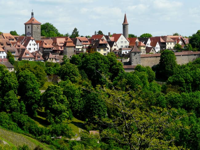 ROTHENBURG OB DER TAUBER, HECHIZO MEDIEVAL EN BAVIERA