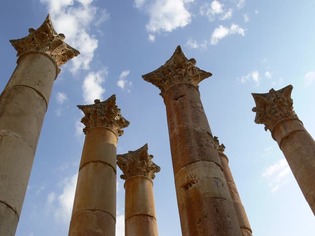 JORDANIA, Las huellas de Jesús