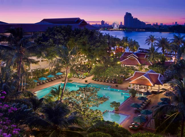Anantara Riverside Bangkok Resort & SPA: LUJO ASIÁTICO