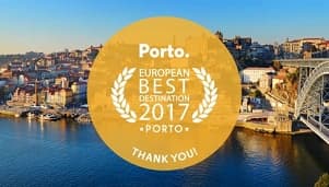 OPORTO: MEJOR DESTINO EUROPEO 2017