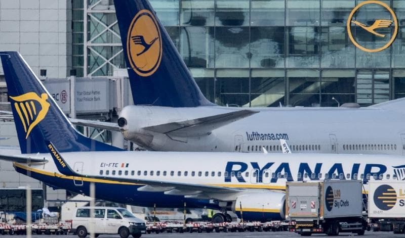 LISTA DE LOS VUELOS CANCELADOS POR RYANAIR