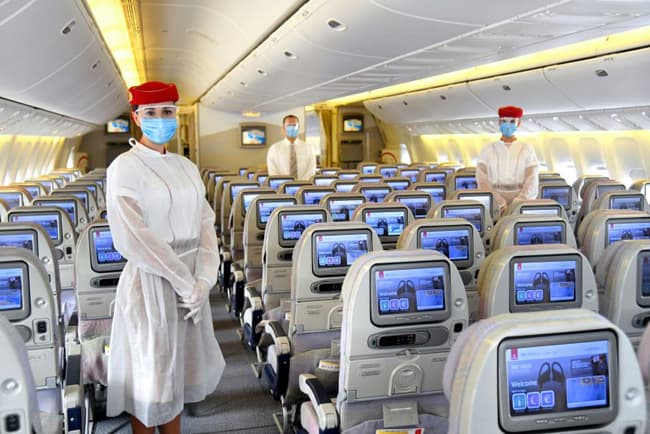 EMIRATES, PRIMERA AEROLÍNEA QUE REALIZA PRUEBAS DEL COVID19