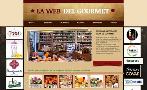LAWEBDELGOURMET.com, espacio para la buena gastronomía